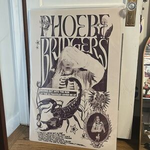large phoebe bridgers poster